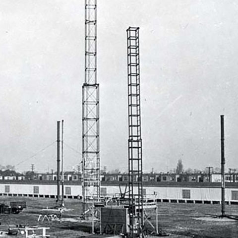 Stainless constructs Empire State Building broadcast test tower